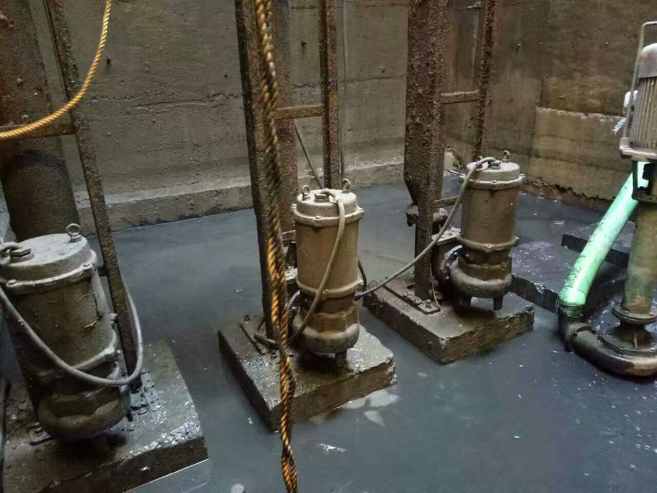 奉贤污水池清理